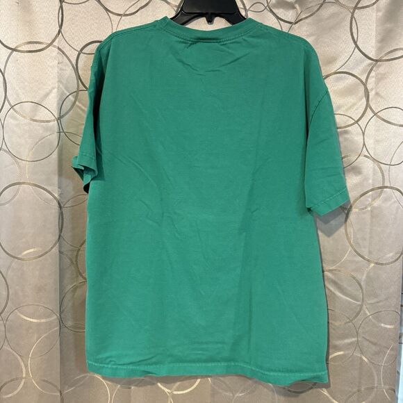 Superman Green Shield Logo Adult XL T-Shirt Classic DC Comics Tee Vintage - Picture 4 of 7